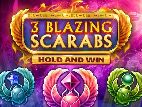 3 Blazing Scarabs Hold and Win game icon